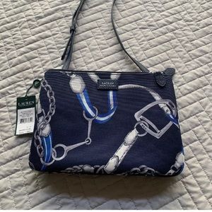 Ralph Lauren Chadwick Double ZIP Crossbody